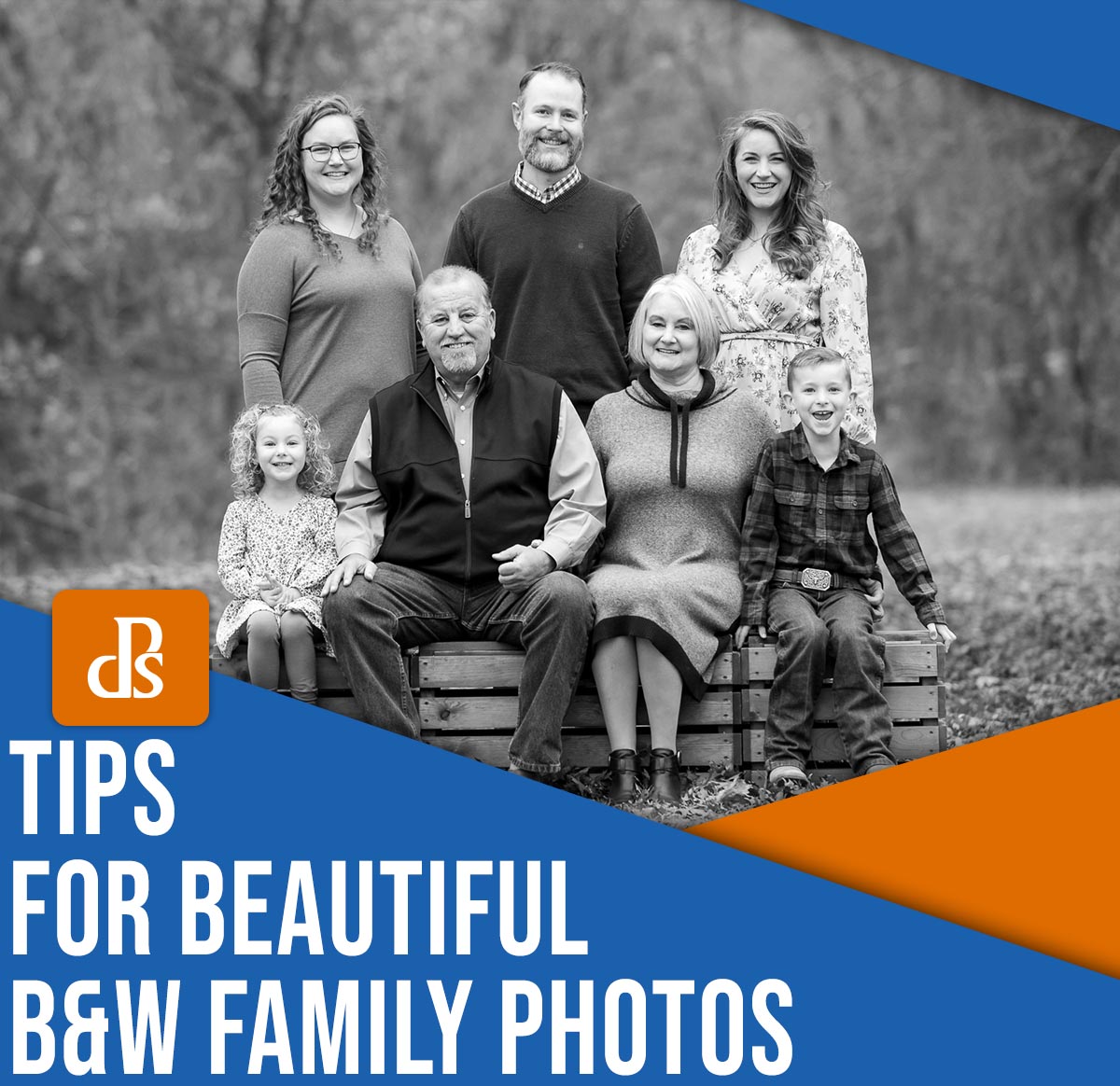 Tips for beautiful B&W family photos