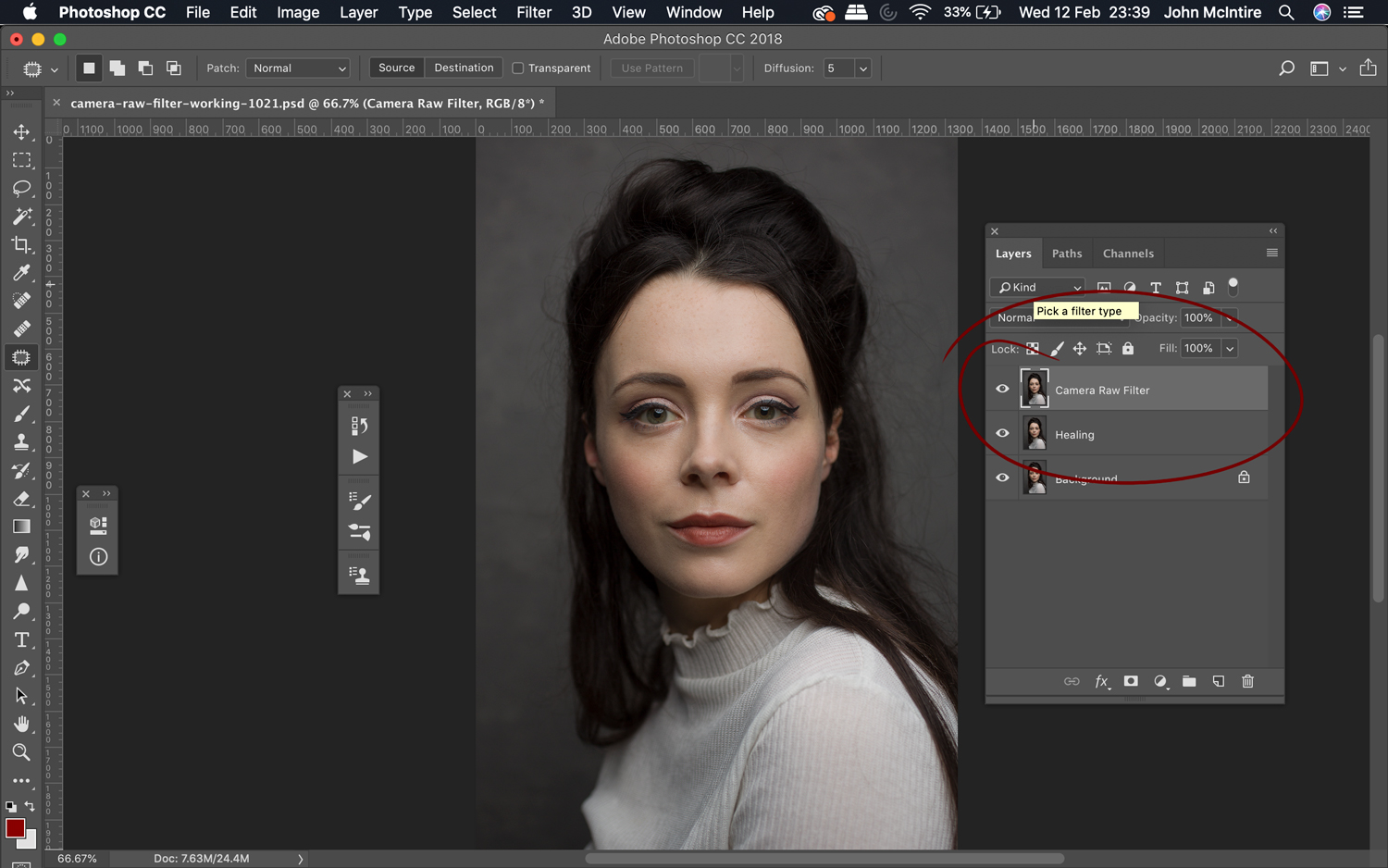How to use the Photoshop Camera Raw filter 