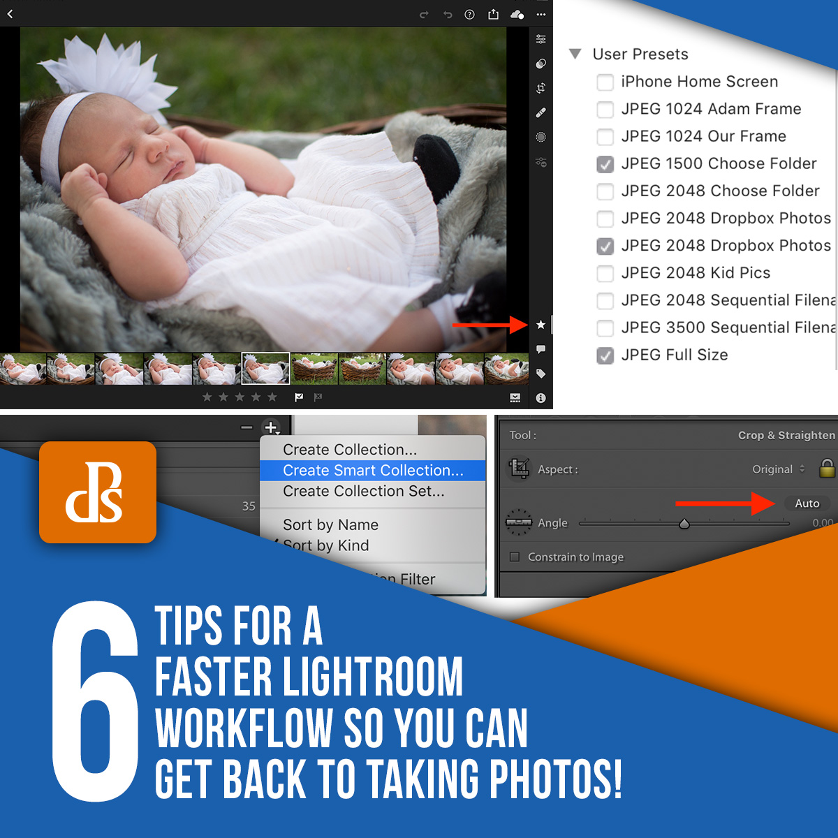 6 tips for a faster Lightroom workflow so you can get back to taking photos