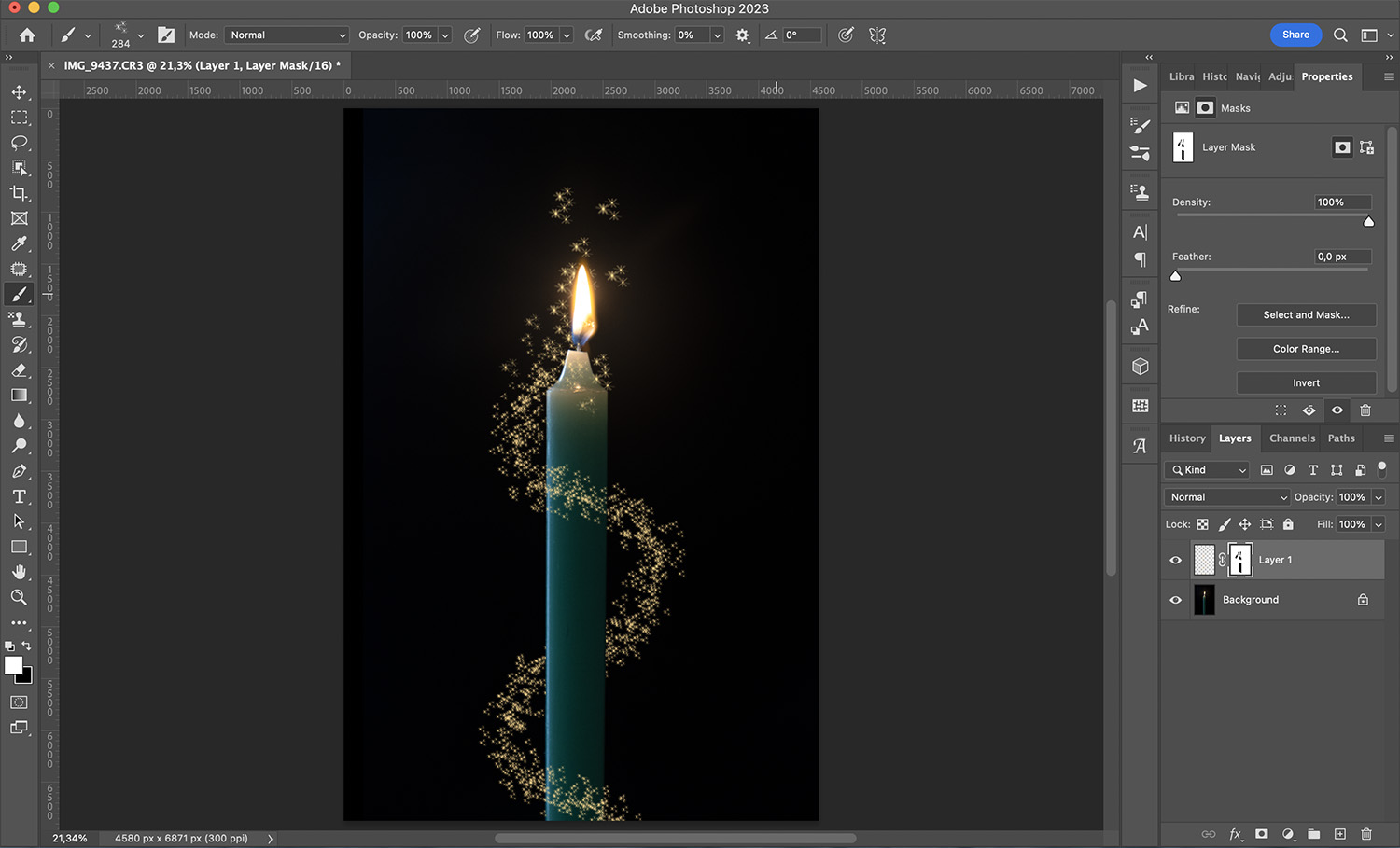 How to create a sparkle effect in Photoshop